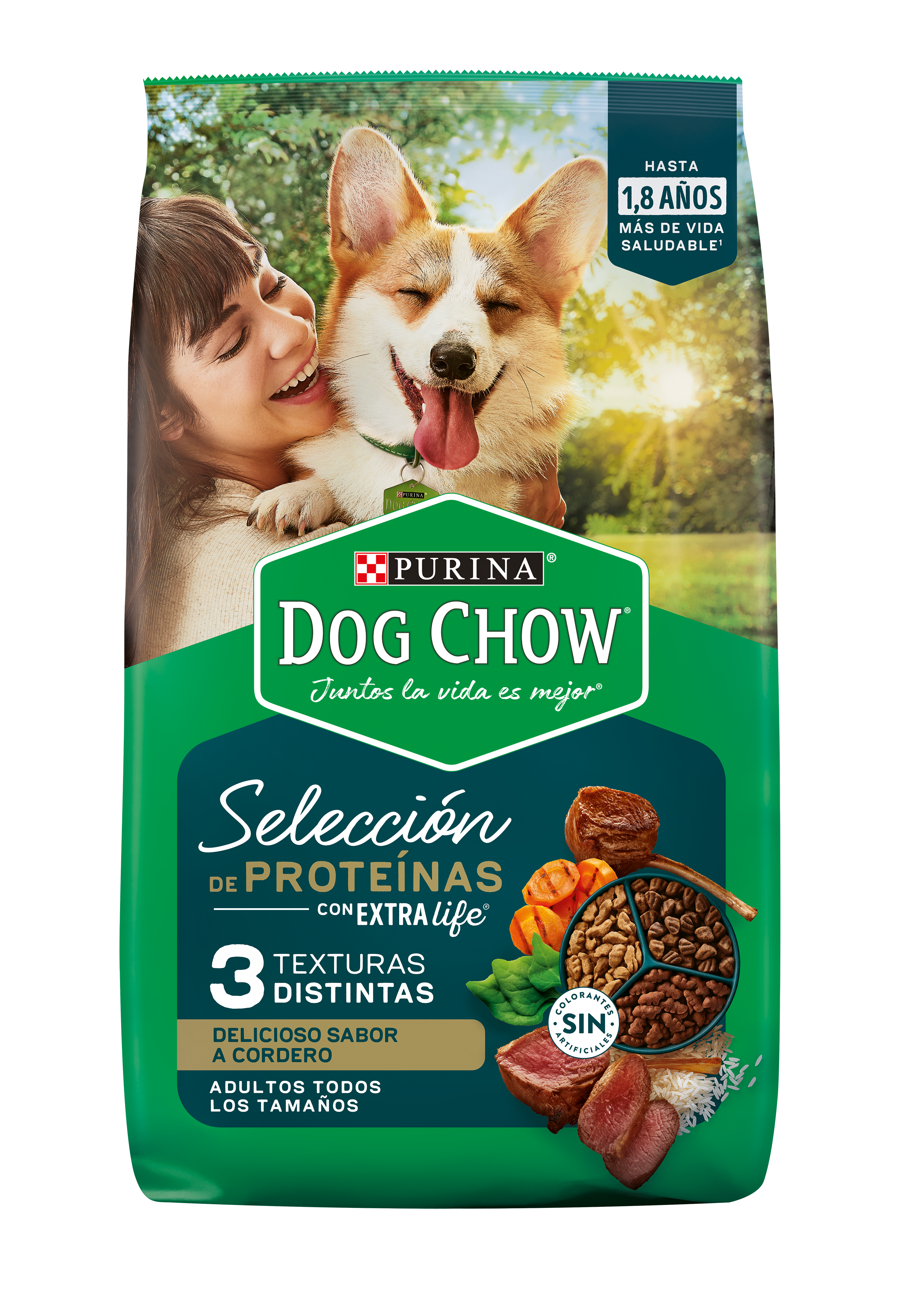 Dog Chow Selección de Proteínas Cordero